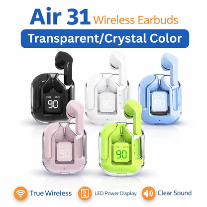 Air 31 TWS Transparent Earbuds