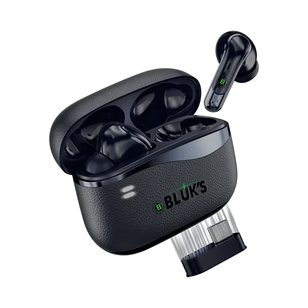 BX-600 Quad-Mic ANC + ENC AirBuds with 2.4G Dongle