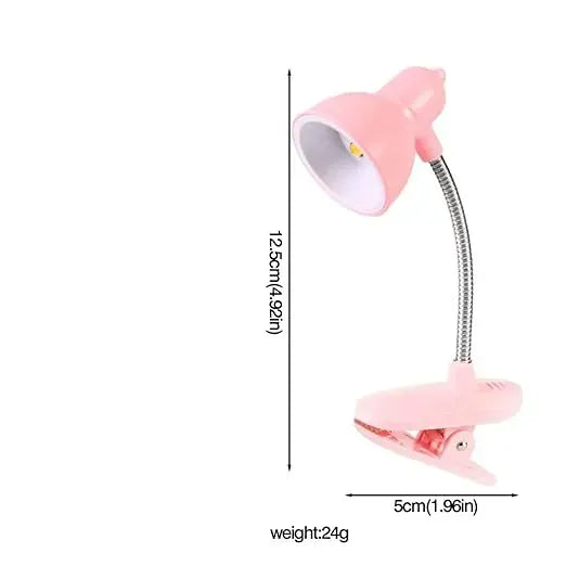 Mini Book Light With Clip – Cute Retro Night Lamp with 360° Flexible Gooseneck & Portable Reading Light for Bed