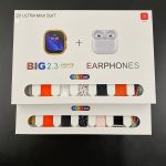 I20 Ultra Smart Watch With Earbuds And 7 Straps