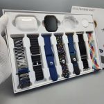 I20 Ultra Smart Watch With Earbuds And 7 Straps